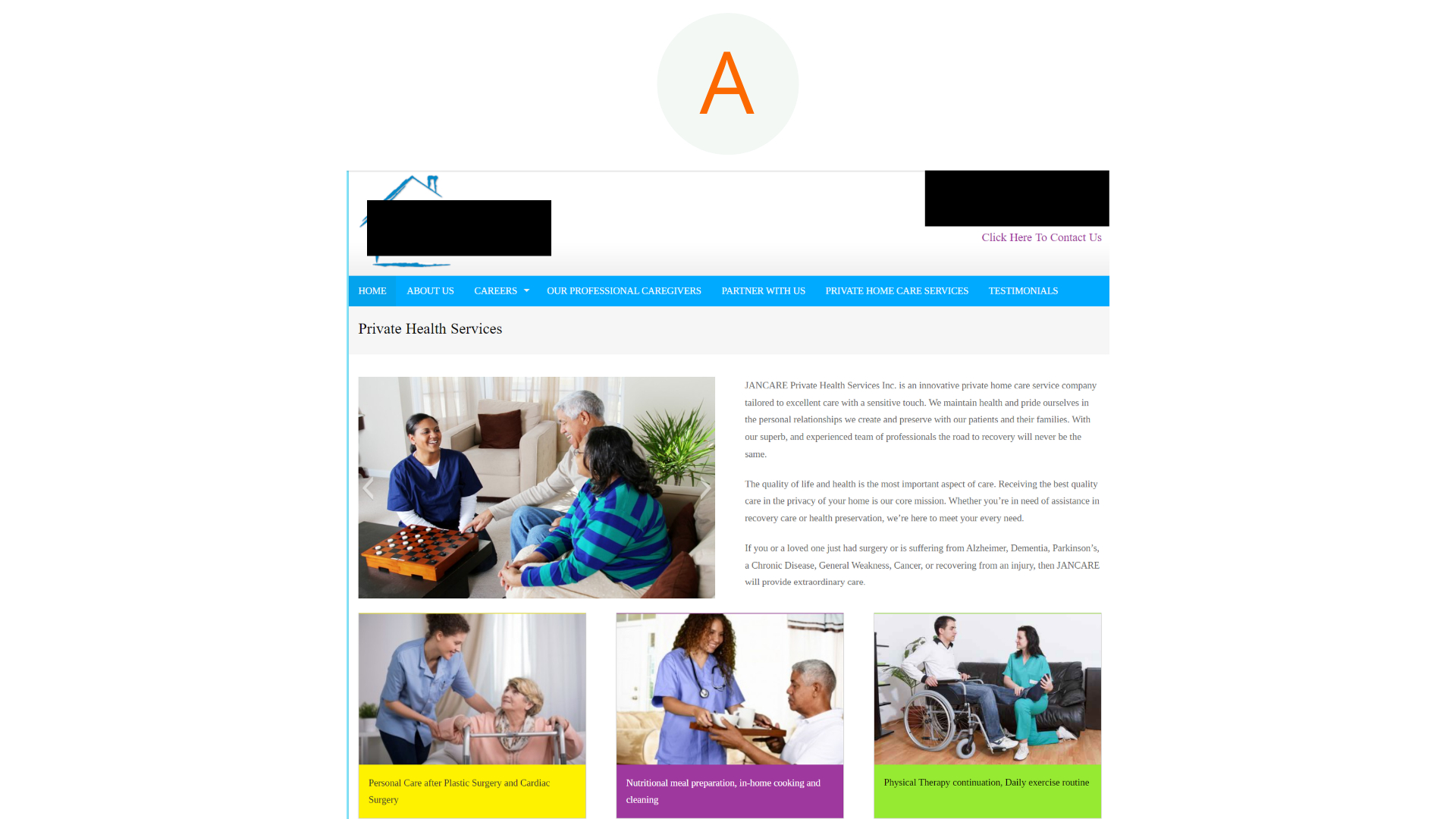 home care case study-GHCT-split testing pt1 home care case study-GHCT-split testing pt1